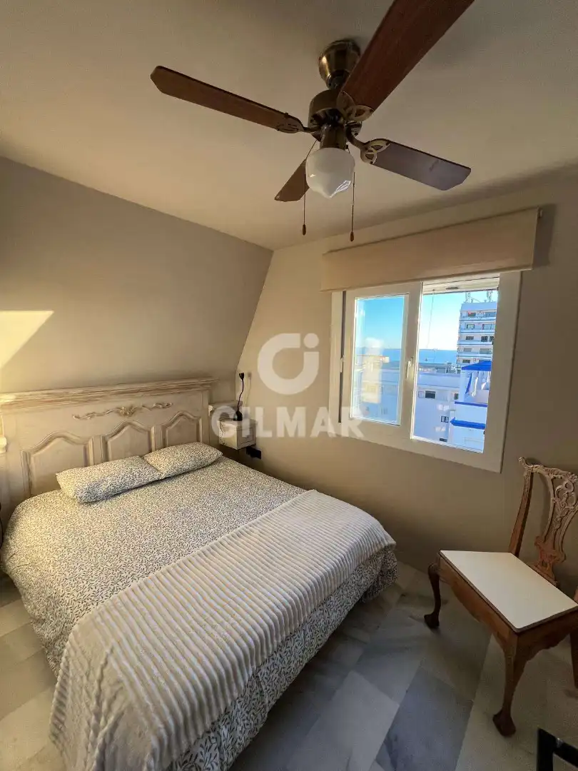 Schlafzimmer von Wohnung zur Miete in El Puerto de Santa María mit Klimaanlage, Heizung und Terrasse