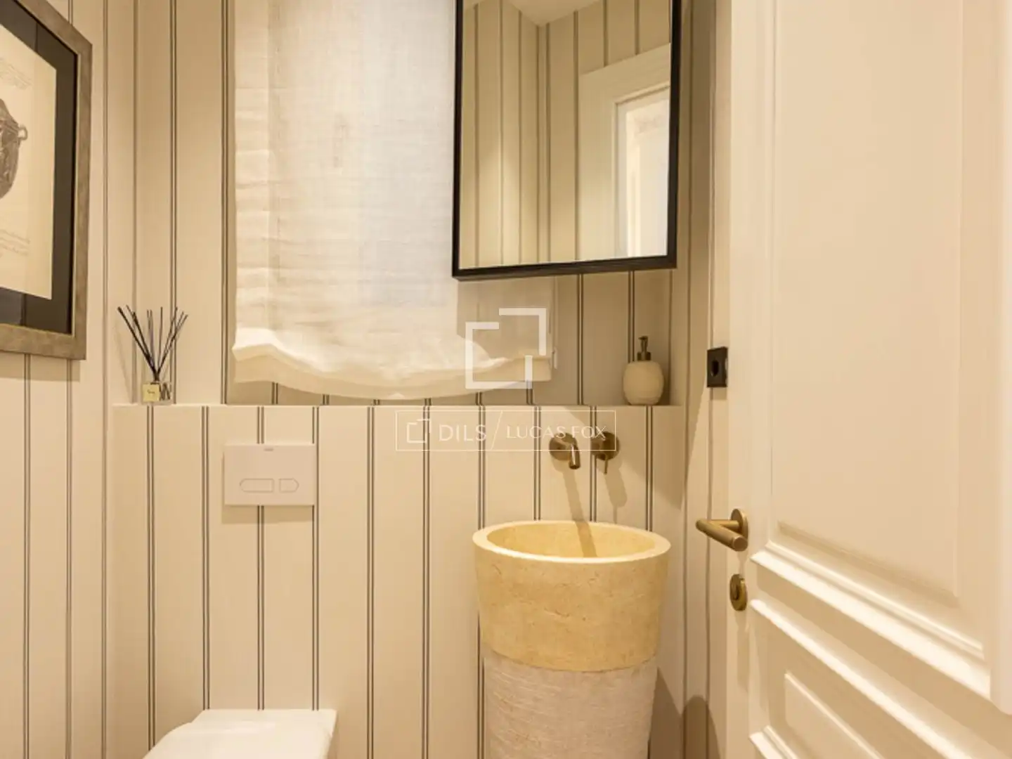 Badezimmer von Wohnung zum Verkauf in Los Molinos mit Klimaanlage, Heizung und Parkett