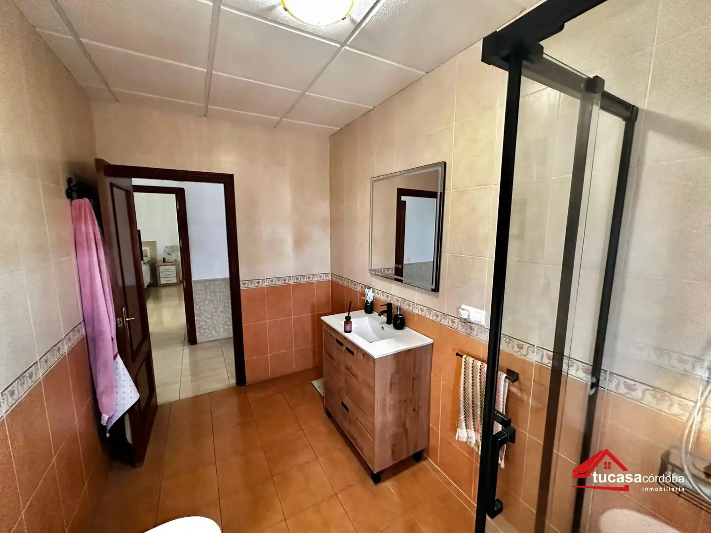 Bany de Casa o xalet en venda en Córdoba amb Aire condicionat, Jardí privat i Piscina