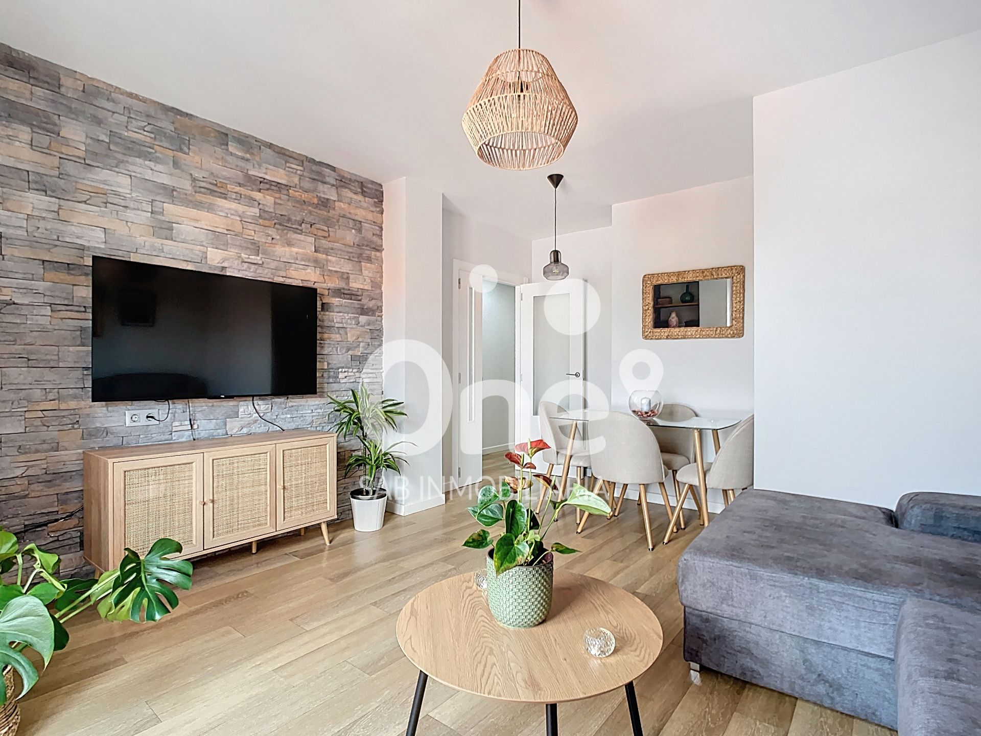 Living room of Flat for sale in San Antonio de Benagéber  with Air Conditioner, Heating and Parquet flooring