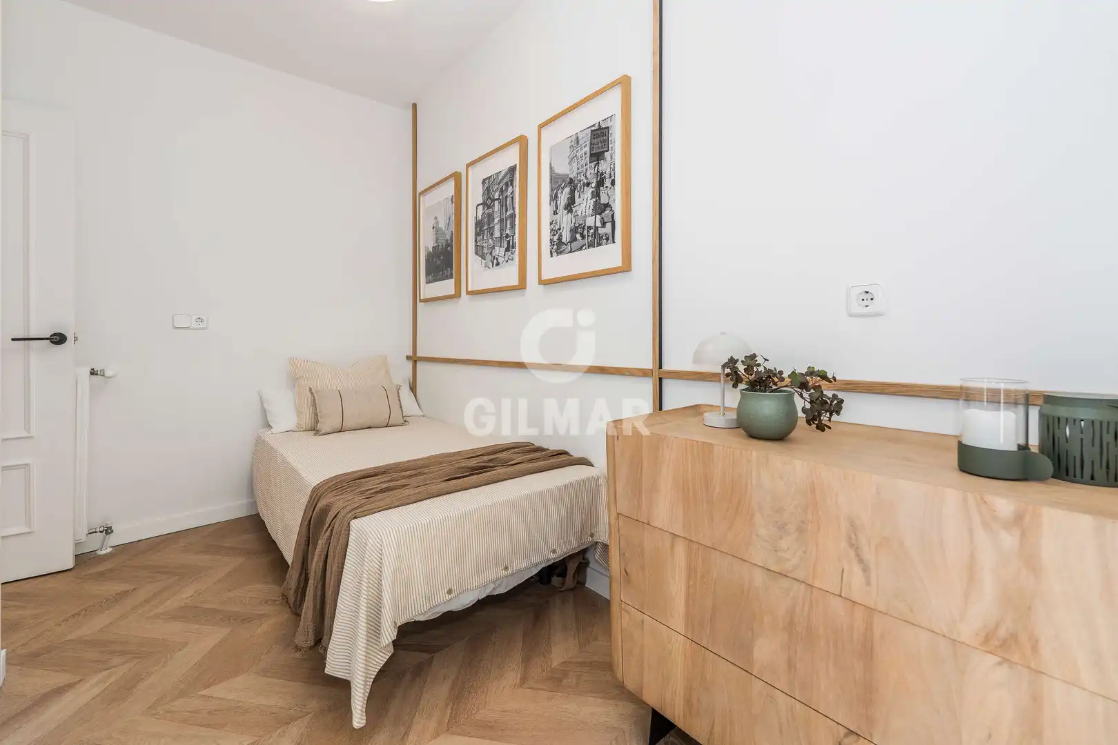 Bedroom of Flat for sale in Madrid  with Heating