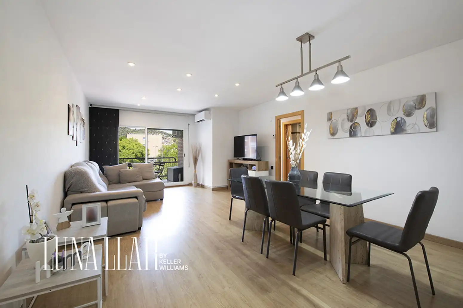 Wohnzimmer von Wohnung zum Verkauf in Gavà mit Klimaanlage, Heizung und Parkett