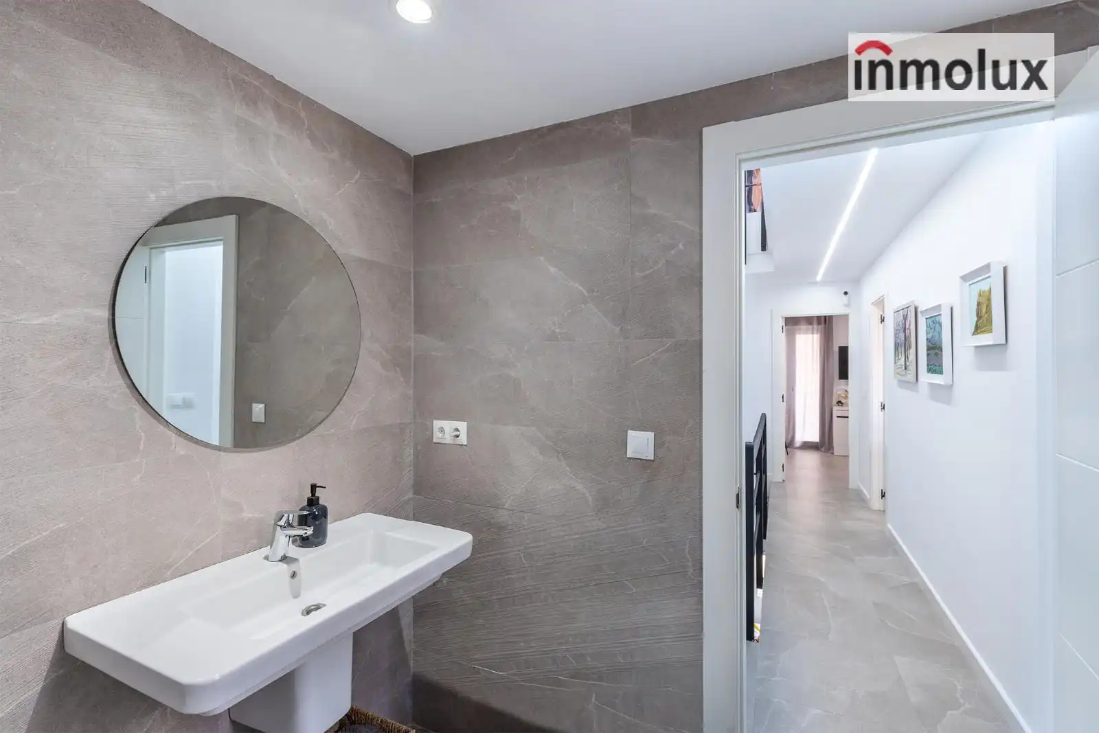 Baño de Casa adosada en venta en Alicante / Alacant con Aire acondicionado, Calefacción y Terraza