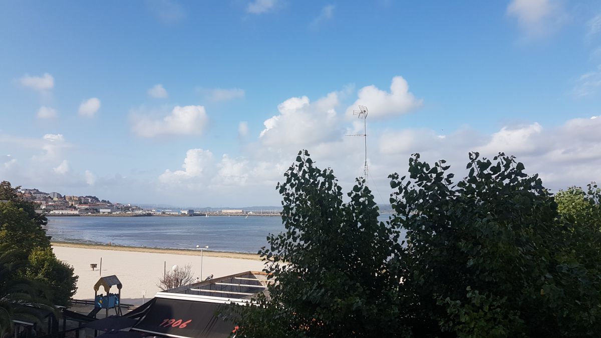 Vista exterior de Pis en venda en Sada (A Coruña) amb Calefacció, Parquet i Traster