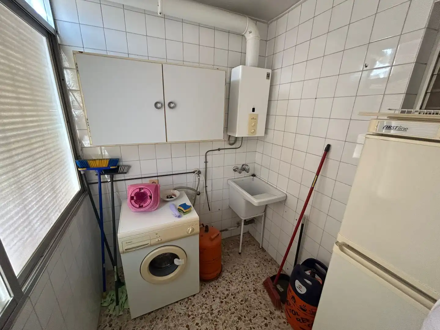 Kitchen of Flat for sale in Murcia  with Storage room, Furnished and Balcony