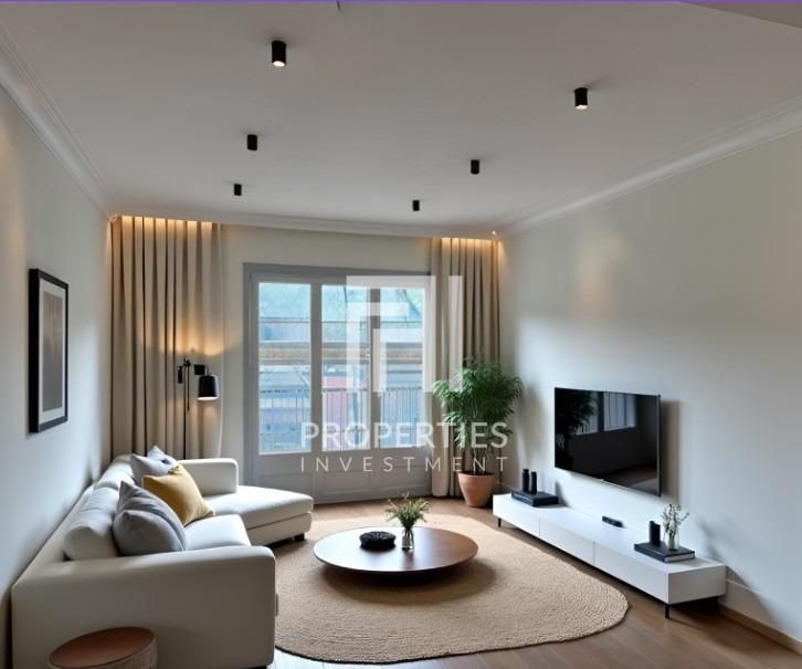 Sala d'estar de Apartament en venda en  Barcelona Capital amb Aire condicionat, Calefacció i Parquet