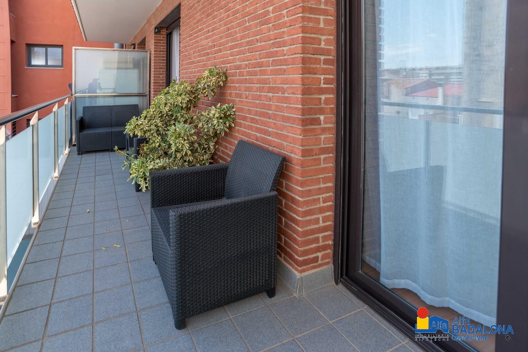 Terrace of Attic for sale in Badalona  with Heating, Parquet flooring and Terrace