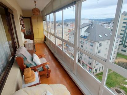 Exterior view of Flat for sale in Ferrol  with Heating, Parquet flooring and Terrace