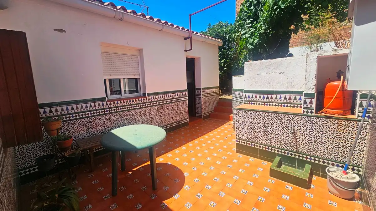 Terrassa de Casa o xalet en venda en Aroche amb Jardí privat i Traster