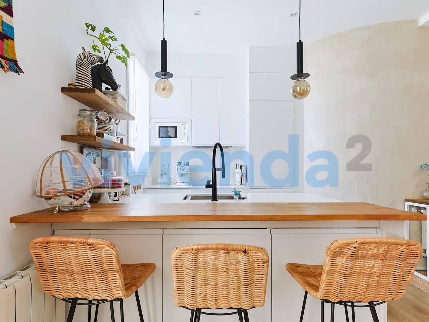 Cocina de Ático en venta en Madrid con Aire acondicionado, Calefacción y Terraza