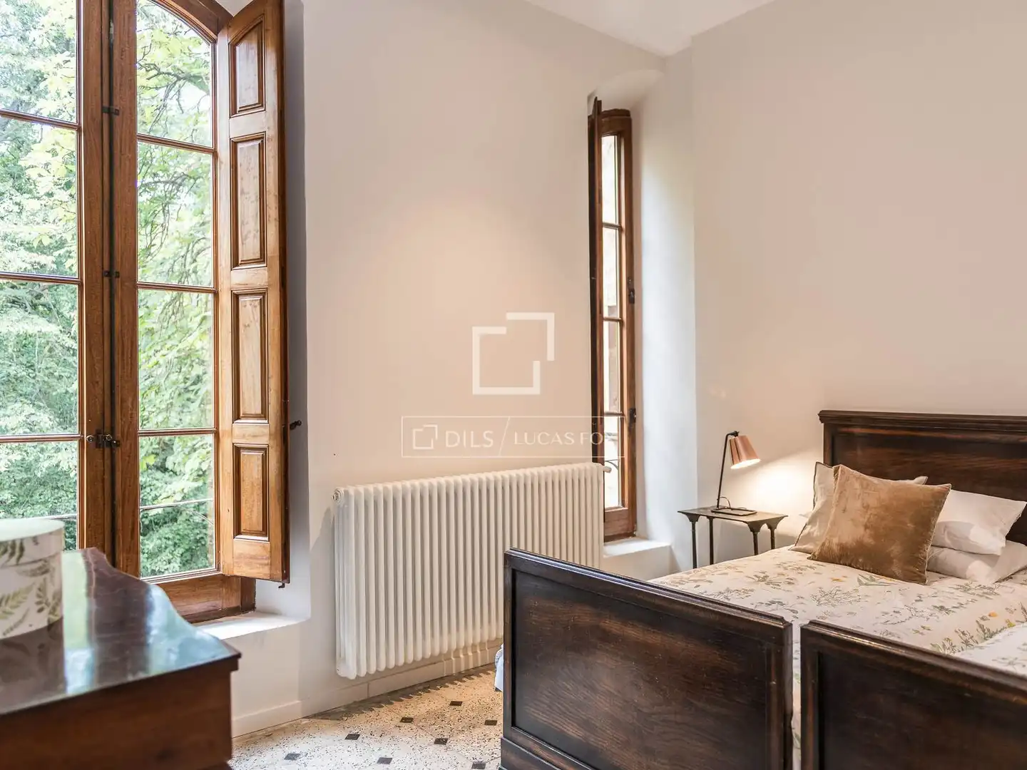 Habitación de Finca rústica en venta en Sant Hilari Sacalm con Aire acondicionado, Calefacción y Jardín privado
