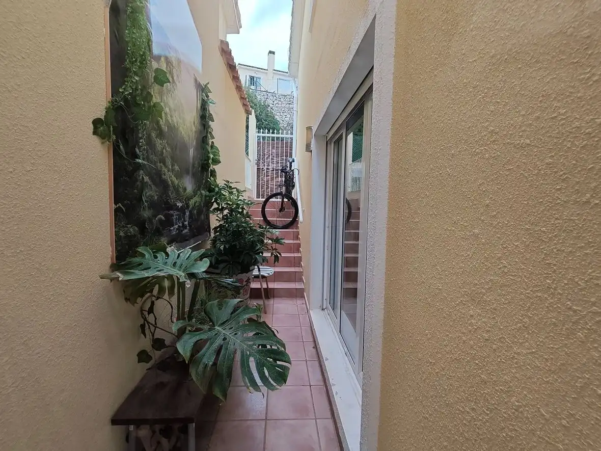Balcony of Houses for sale in Gata de Gorgos  with Air Conditioner, Terrace and Balcony