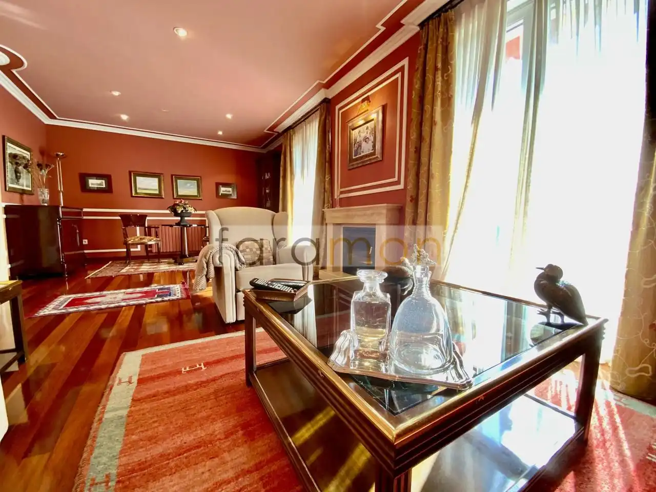 Living room of Houses for sale in Vigo   with Heating, Private garden and Terrace