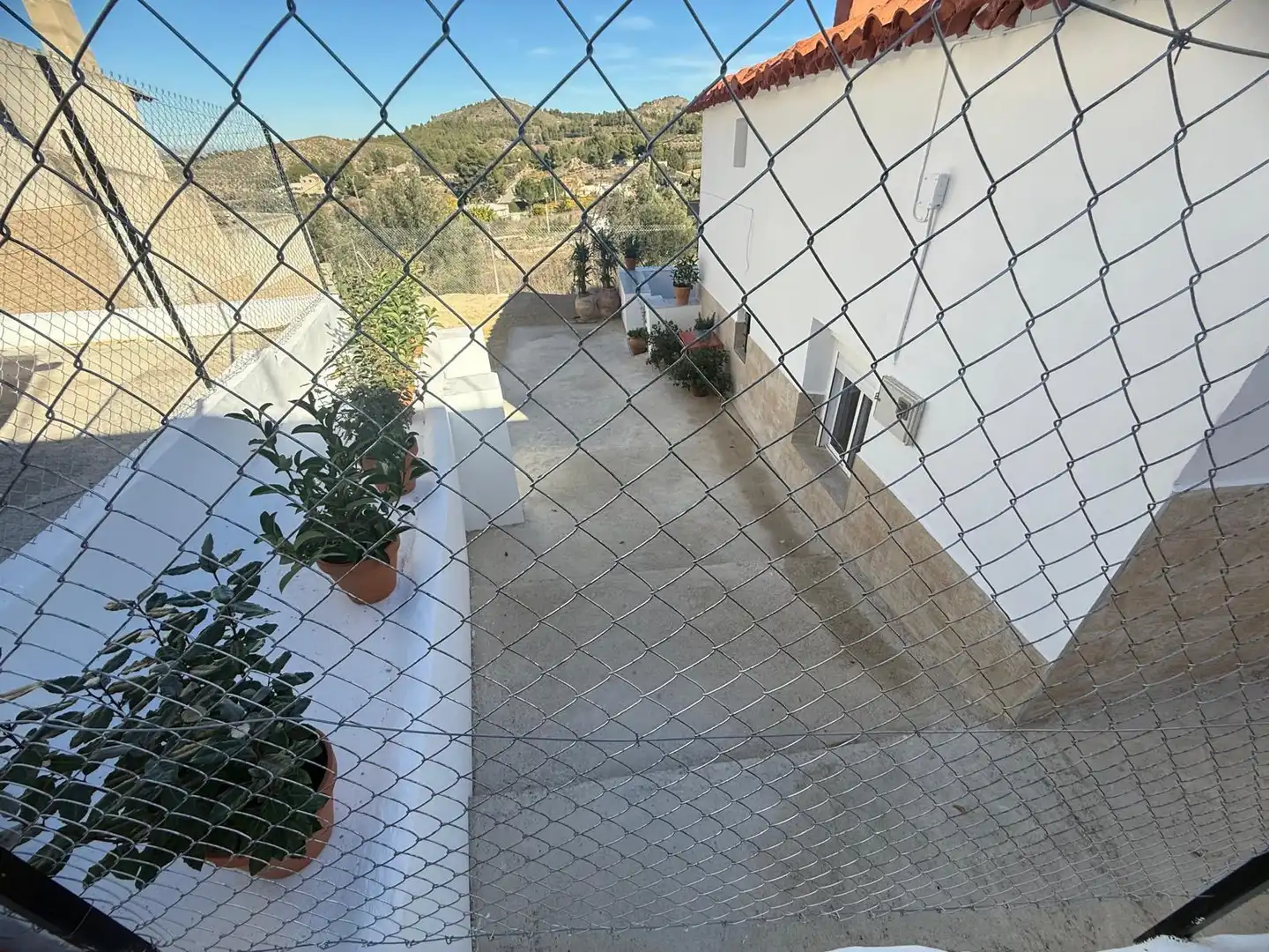 Vista exterior de Casa o xalet en venda en Cehegín amb Aire condicionat, Jardí privat i Terrassa