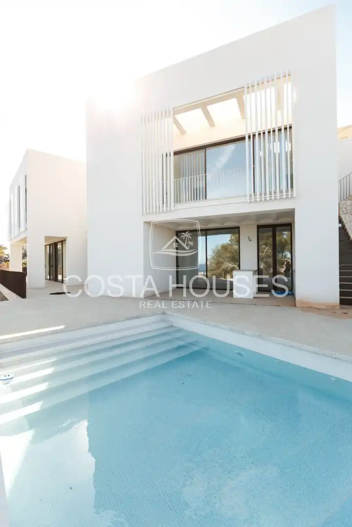 Exterior view of Houses for sale in Jávea / Xàbia  with Air Conditioner, Private garden and Terrace