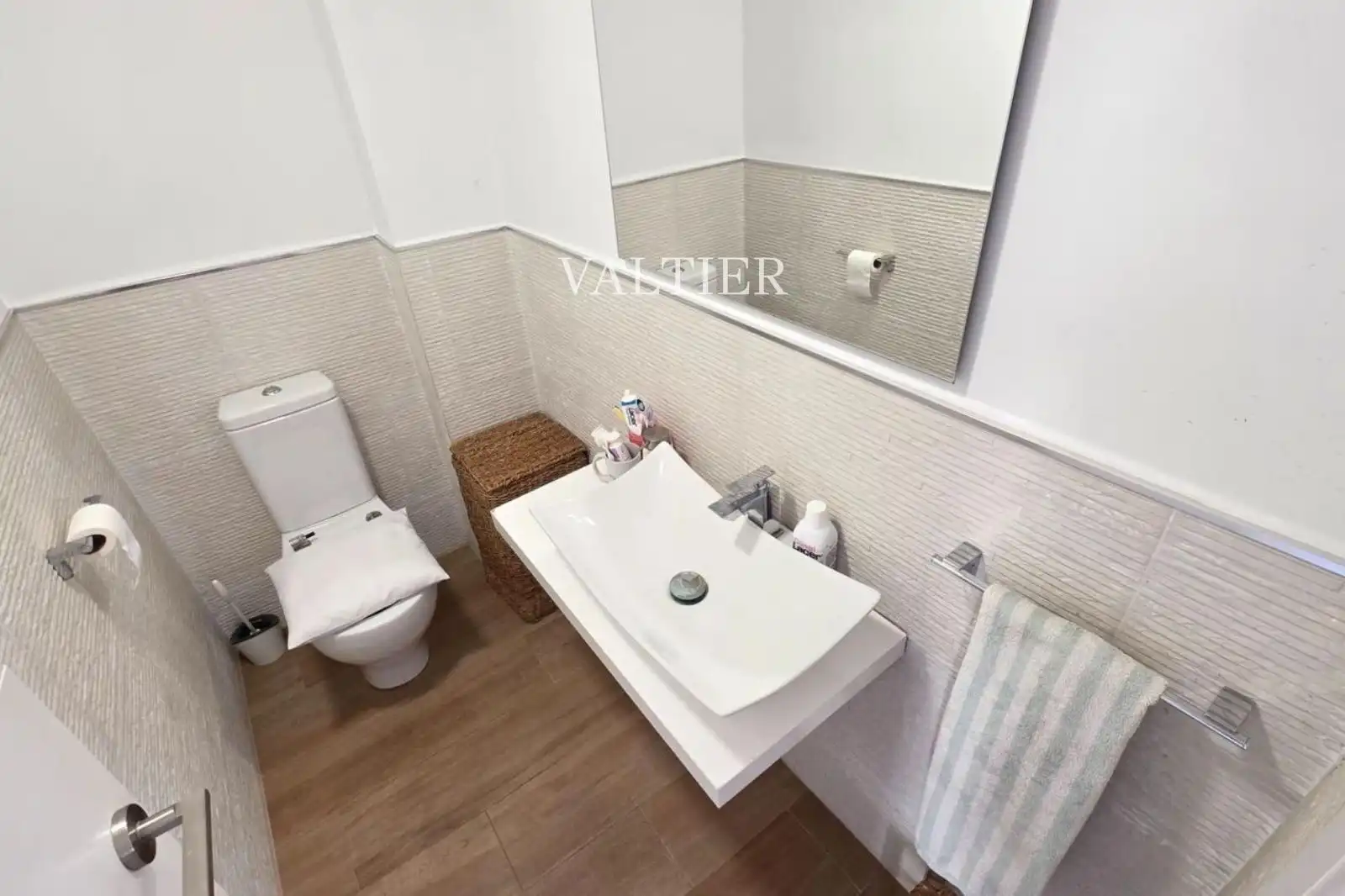 Baño de Casa o chalet en venta en Almoines con Aire acondicionado, Terraza y Piscina