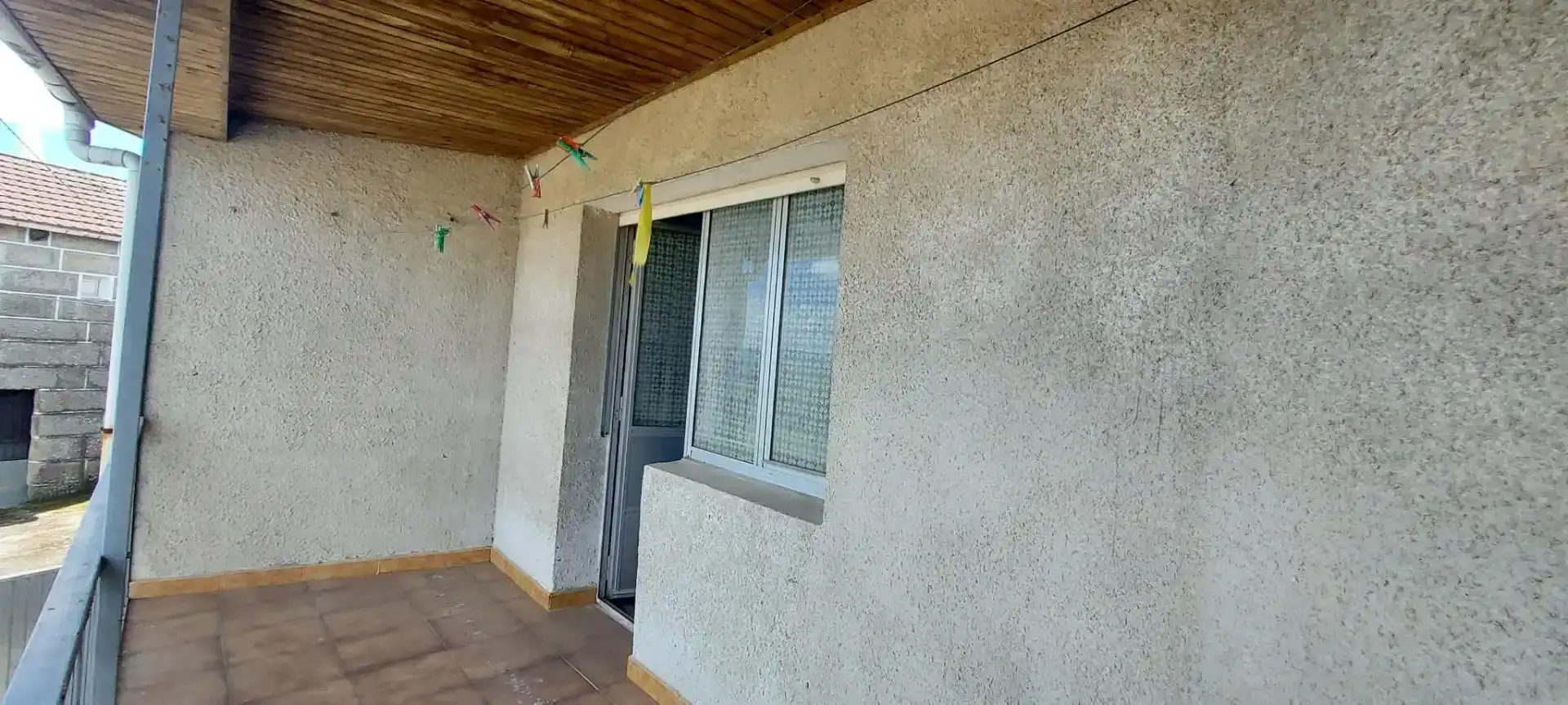Terrassa de Casa adosada en venda en Xunqueira de Ambía amb Balcó