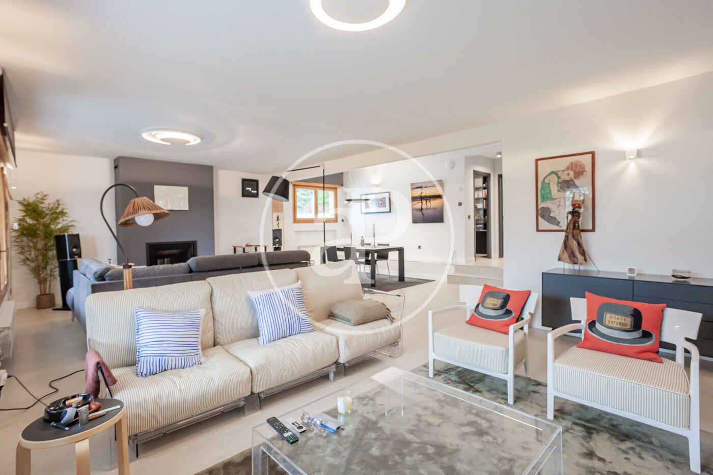 Living room of House or chalet for sale in Collado Villalba  with Heating, Private garden and Terrace