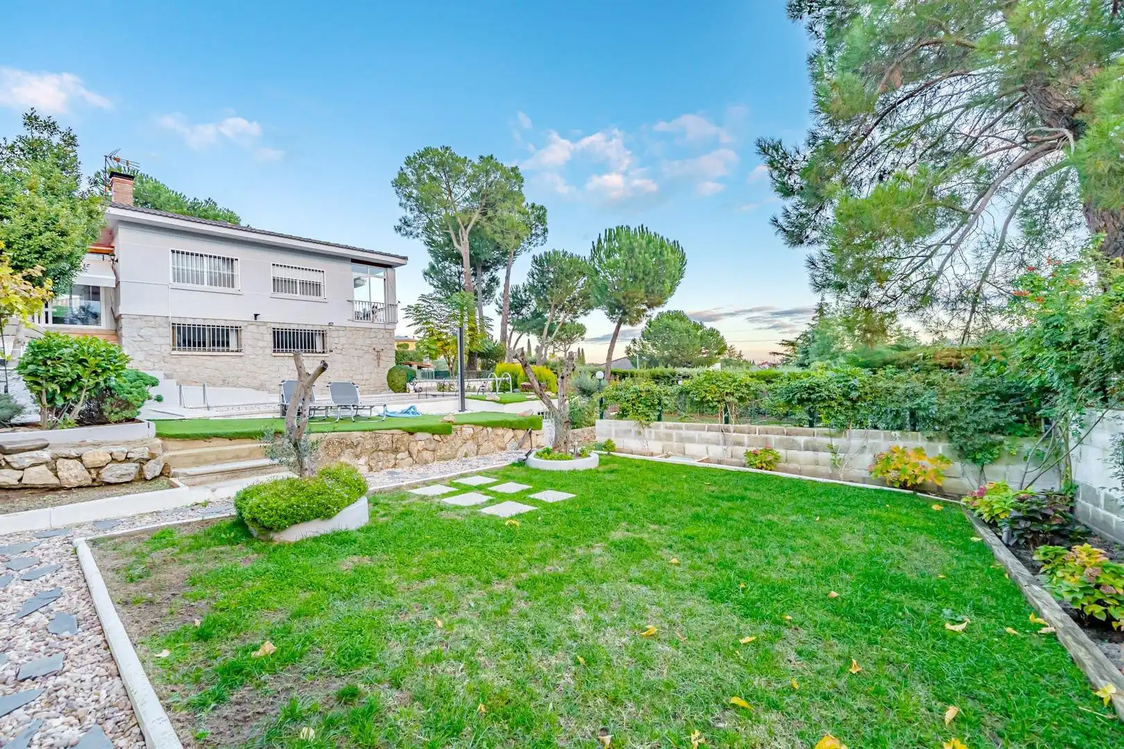 Garden of Houses for sale in Valdemorillo  with Heating, Private garden and Terrace
