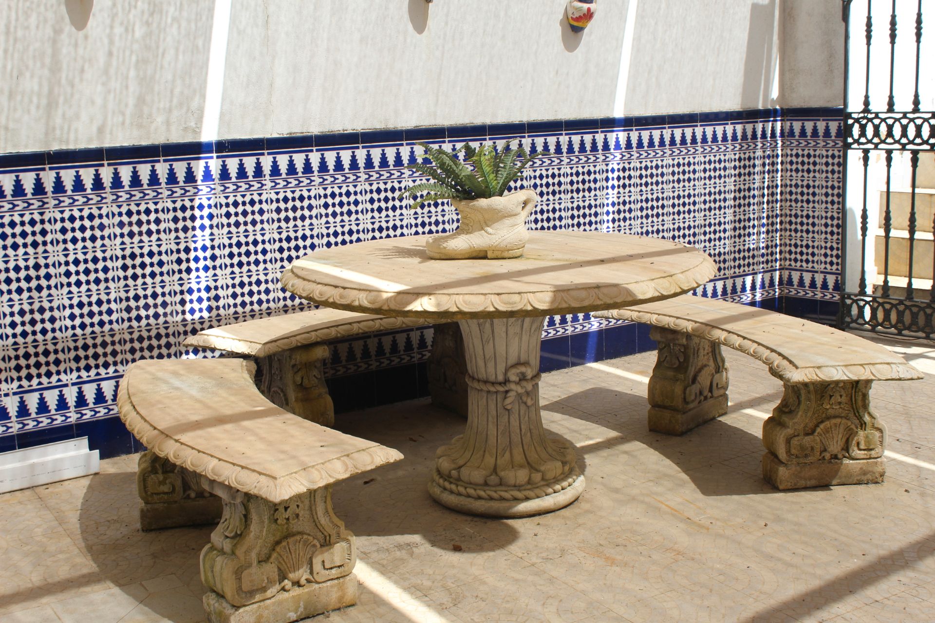 Terraza de Casa o chalet en venta en Arroyomolinos de León con Aire acondicionado, Jardín privado y Terraza