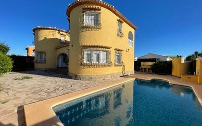 Exterior view of House or chalet for sale in Dénia  with Air Conditioner
