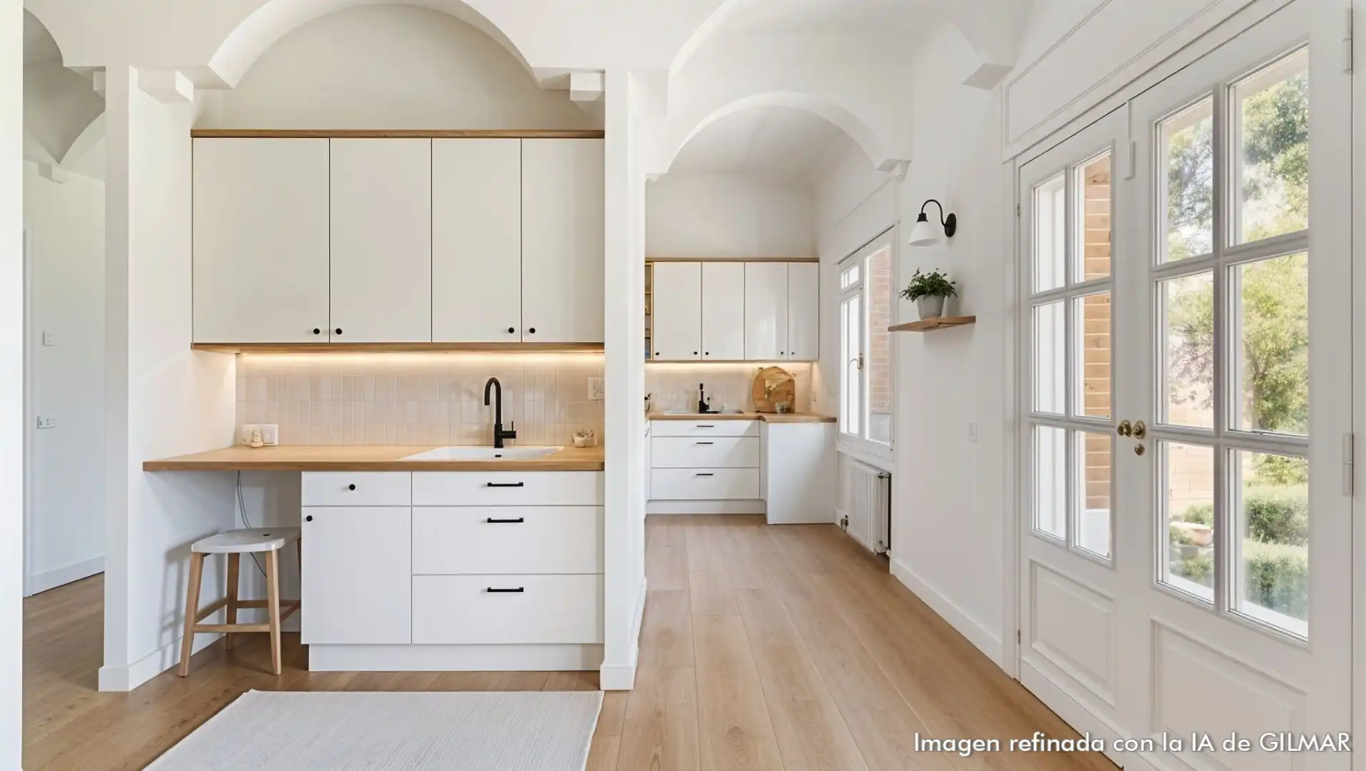 Kitchen of Houses for sale in Villanueva de la Cañada  with Air Conditioner, Heating and Private garden