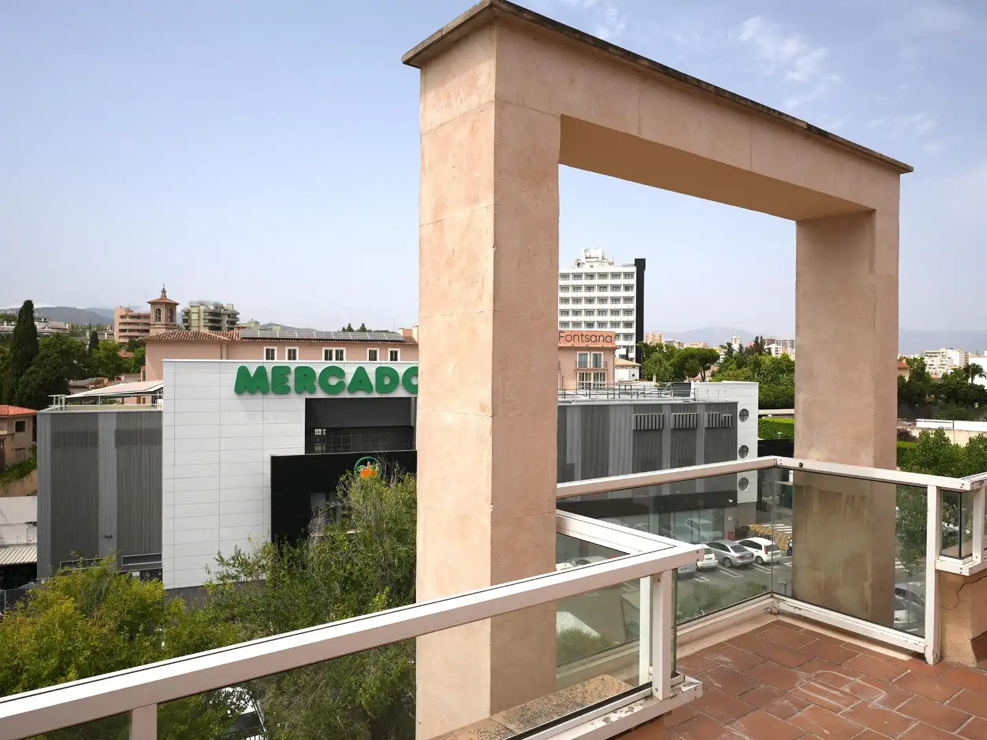 Terraza de Ático de alquiler en  Palma de Mallorca con Aire acondicionado, Calefacción y Terraza
