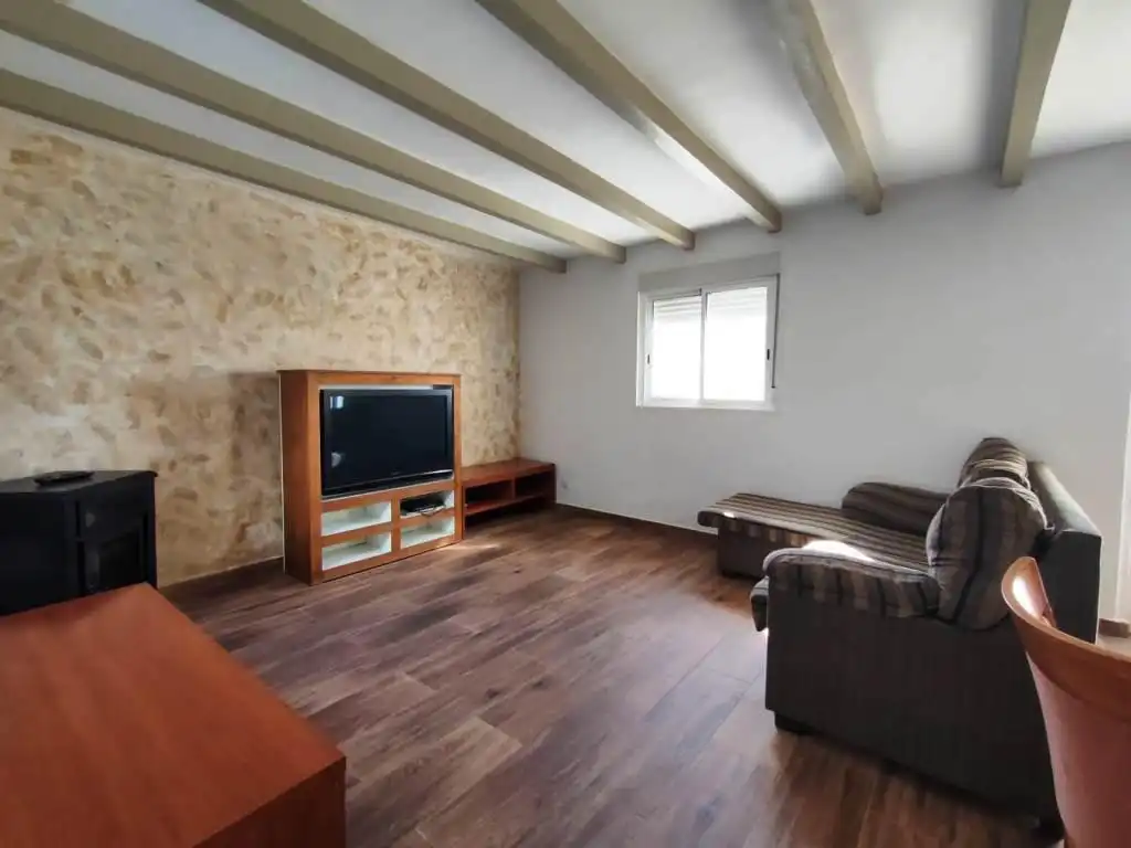 Living room of Houses for sale in Binéfar  with Air Conditioner, Heating and Parquet flooring