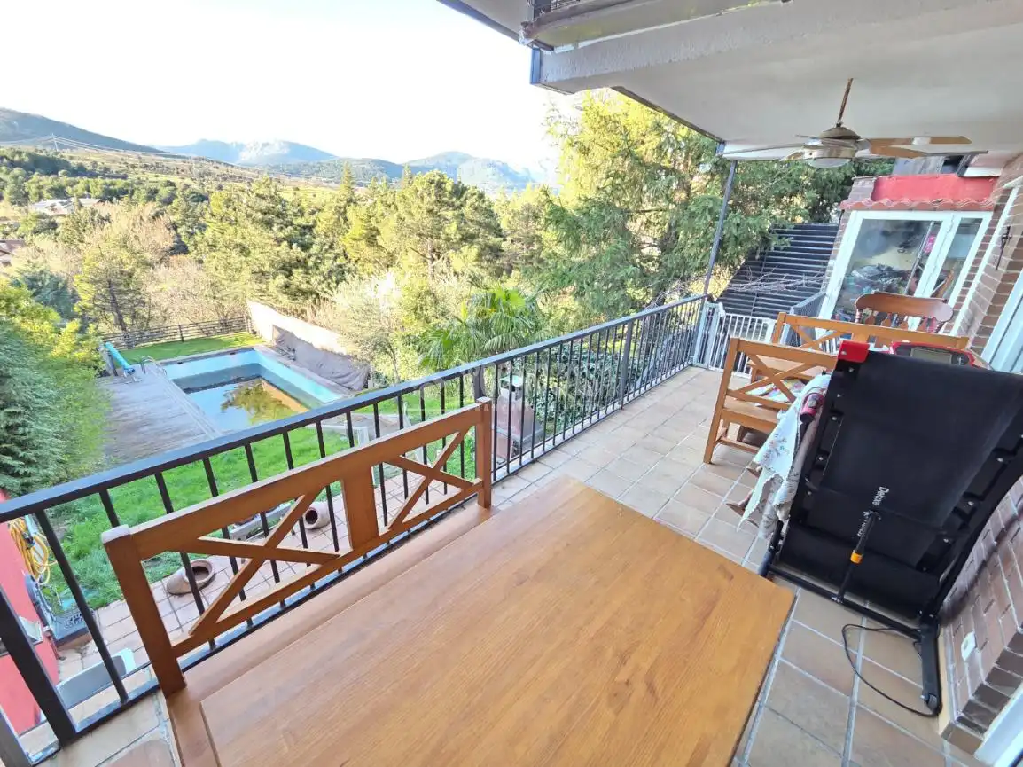 Terrace of Detached homes for sale in Collado Mediano
