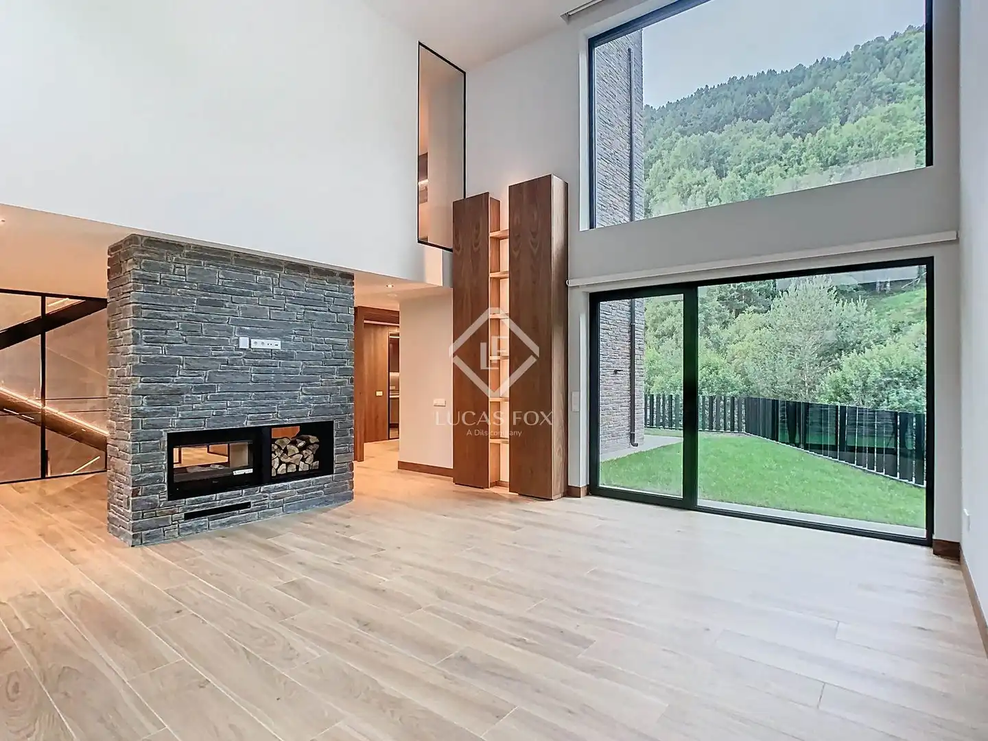 Wohnzimmer von Haus oder Chalet zum Verkauf in La Massana mit Klimaanlage, Heizung und Privatgarten