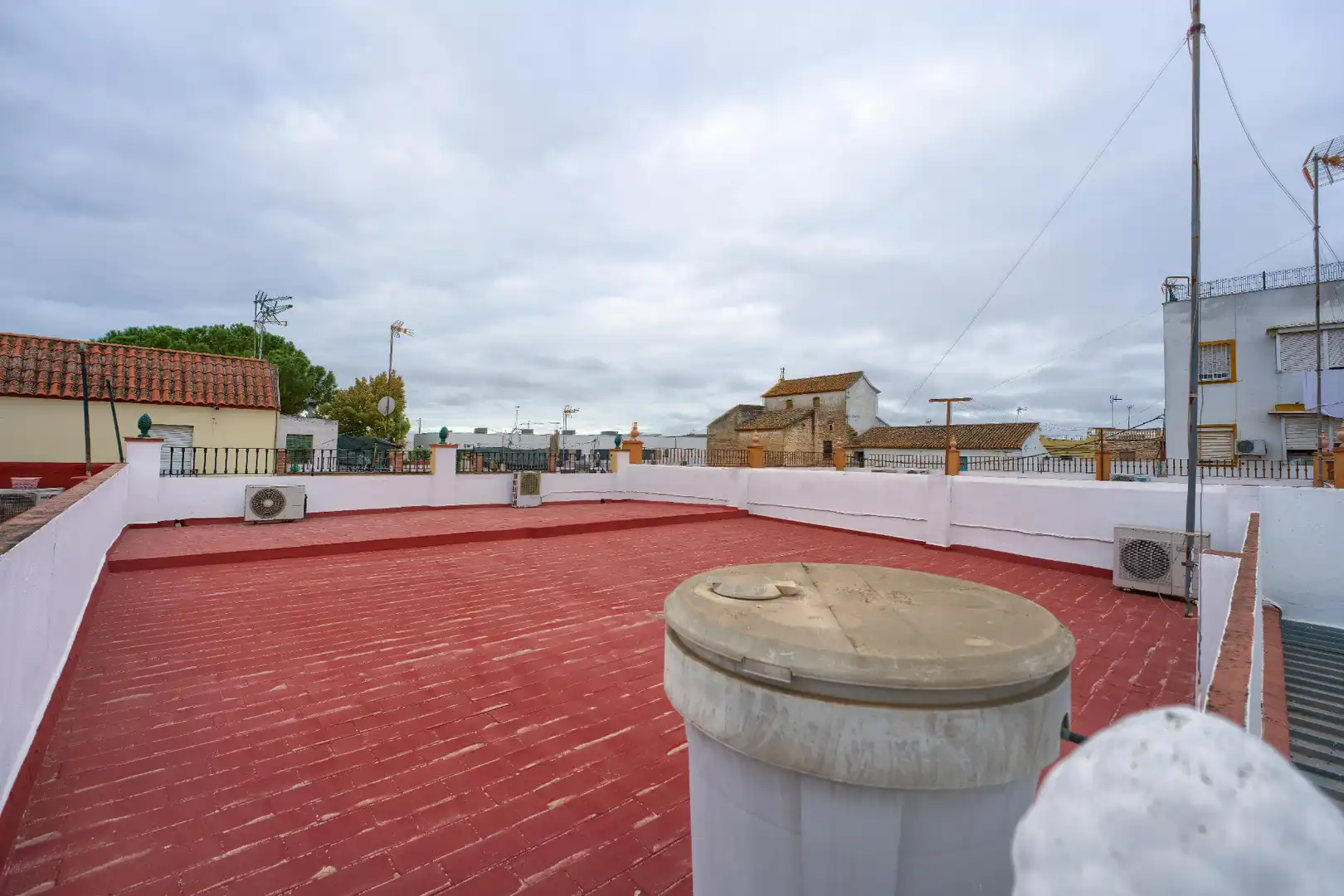 Terraza de Casa adosada en venta en Mairena del Aljarafe con Aire acondicionado, Calefacción y Jardín privado