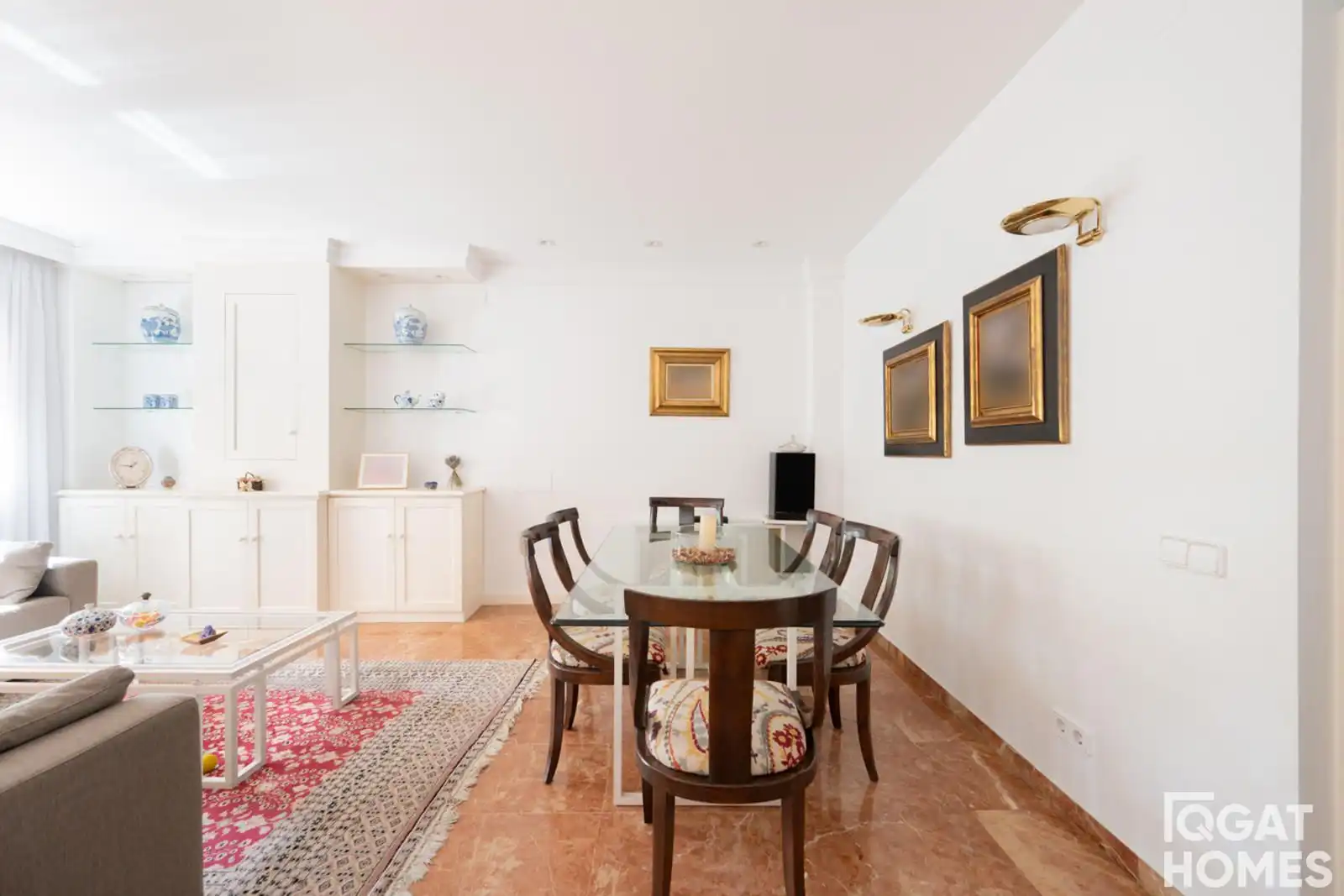 Dining room of Detached homes for sale in Sant Cugat del Vallès  with Air Conditioner, Heating and Terrace