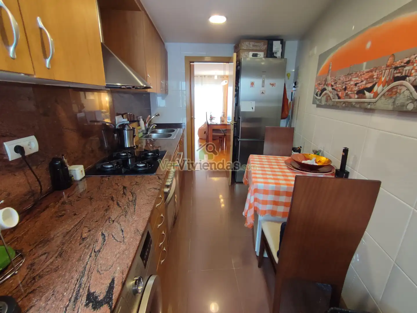 Cocina de Piso en venta en Barcelona con Aire acondicionado, Calefacción y Parquet