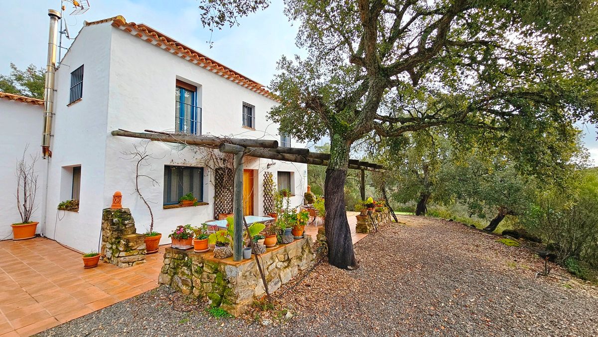 Vista exterior de Finca rústica en venda en Santa Ana la Real amb Calefacció, Jardí privat i Terrassa