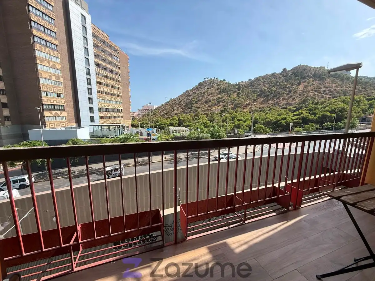 Exterior view of Flat for rent in Alicante / Alacant  with Air Conditioner, Terrace and Furnished