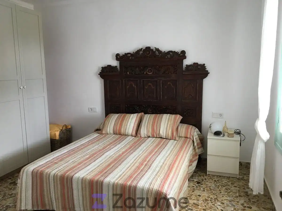 Schlafzimmer von Haus oder Chalet zur Miete in Torrox mit Privatgarten, Terrasse und Schwimmbad