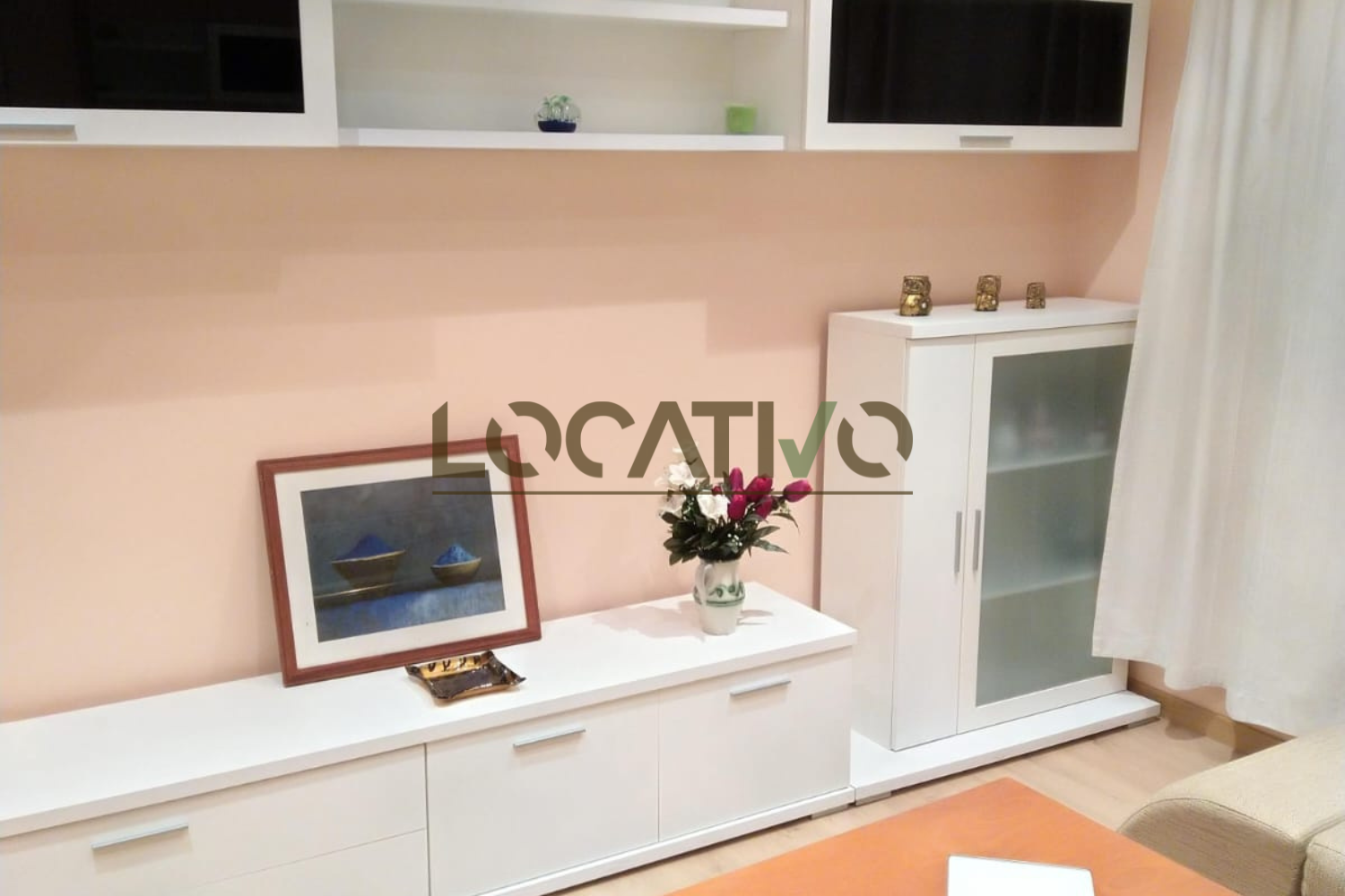 Living room of Flat for sale in  Madrid Capital  with Heating