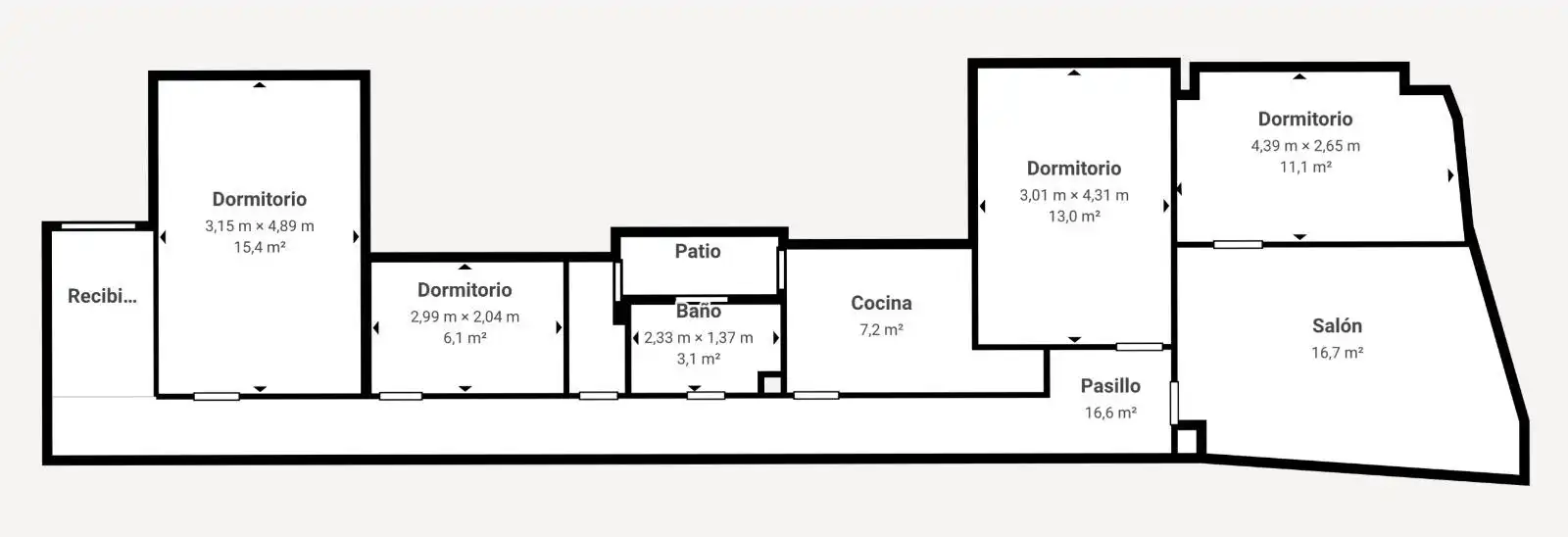 Piso en venta en Jaén