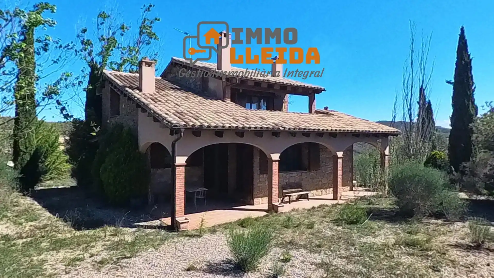 Vista exterior de Casa o chalet en venta en Pinós con Calefacción, Jardín privado y Terraza