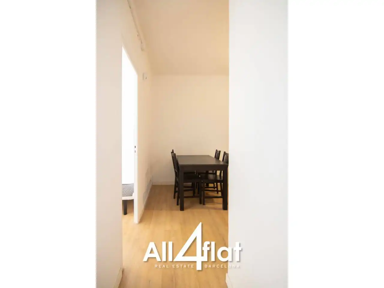 Comedor de Piso de alquiler en L'Hospitalet de Llobregat con Amueblado