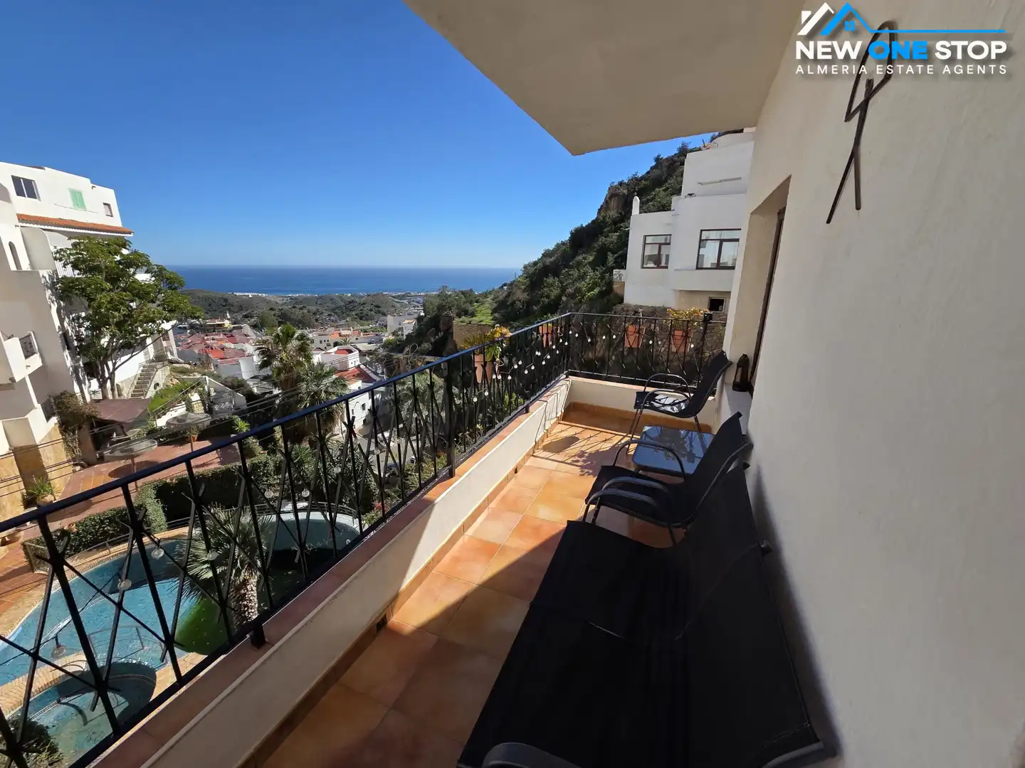 Terrace of Houses for sale in Mojácar  with Heating, Terrace and Furnished