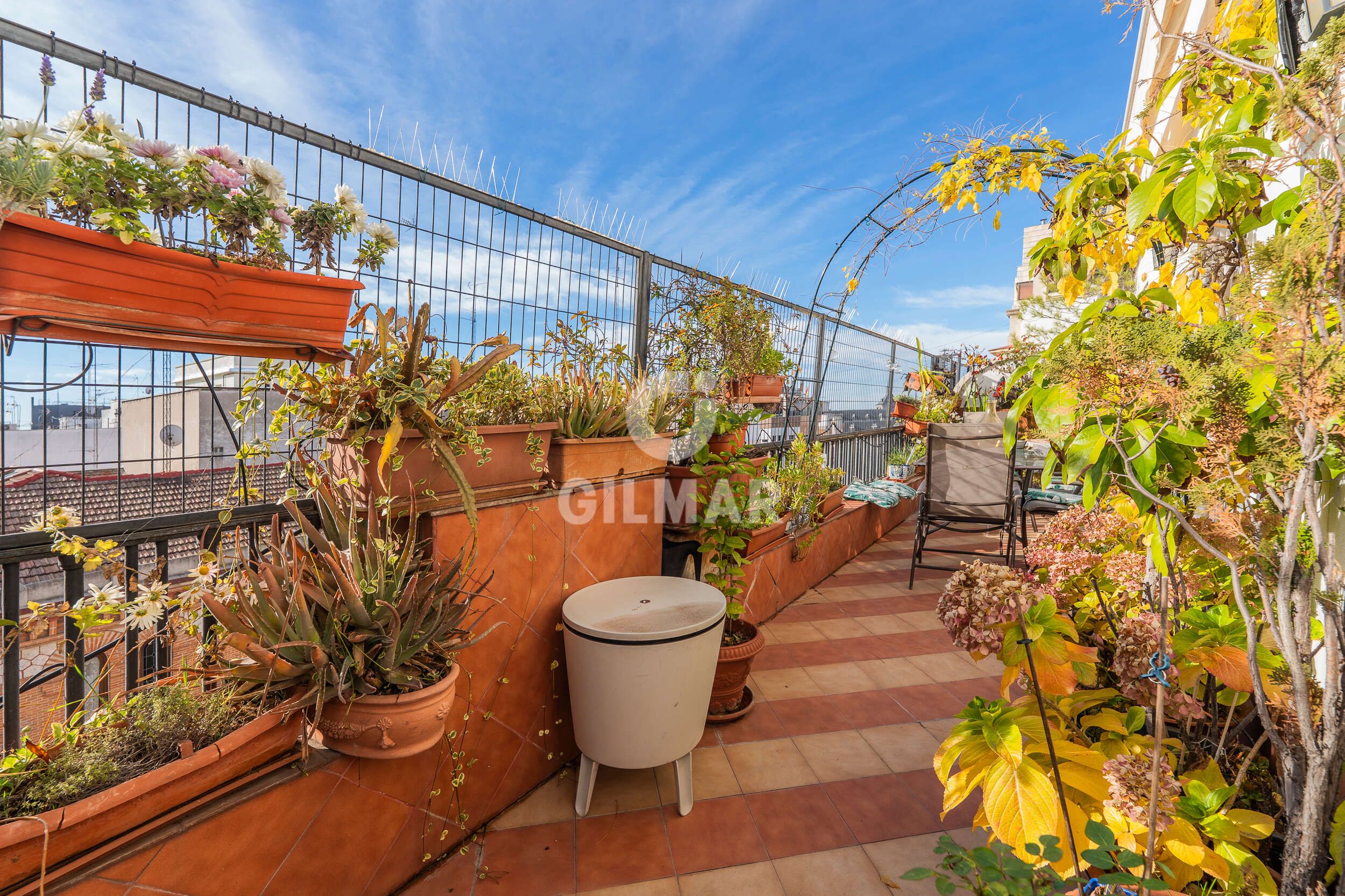 Terraza de Ático en venta en  Madrid Capital con Calefacción y Balcón