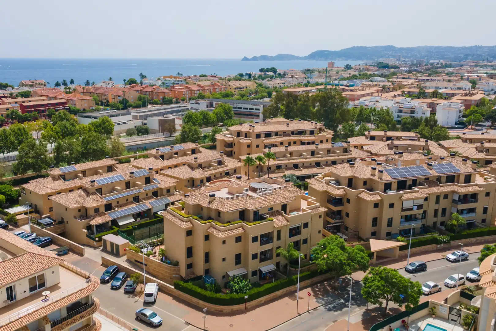 Vista exterior de Apartament en venda en Jávea / Xàbia amb Aire condicionat, Terrassa i Piscina