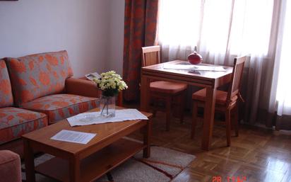 Living room of Flat to rent in  Madrid Capital  with Air Conditioner and Terrace