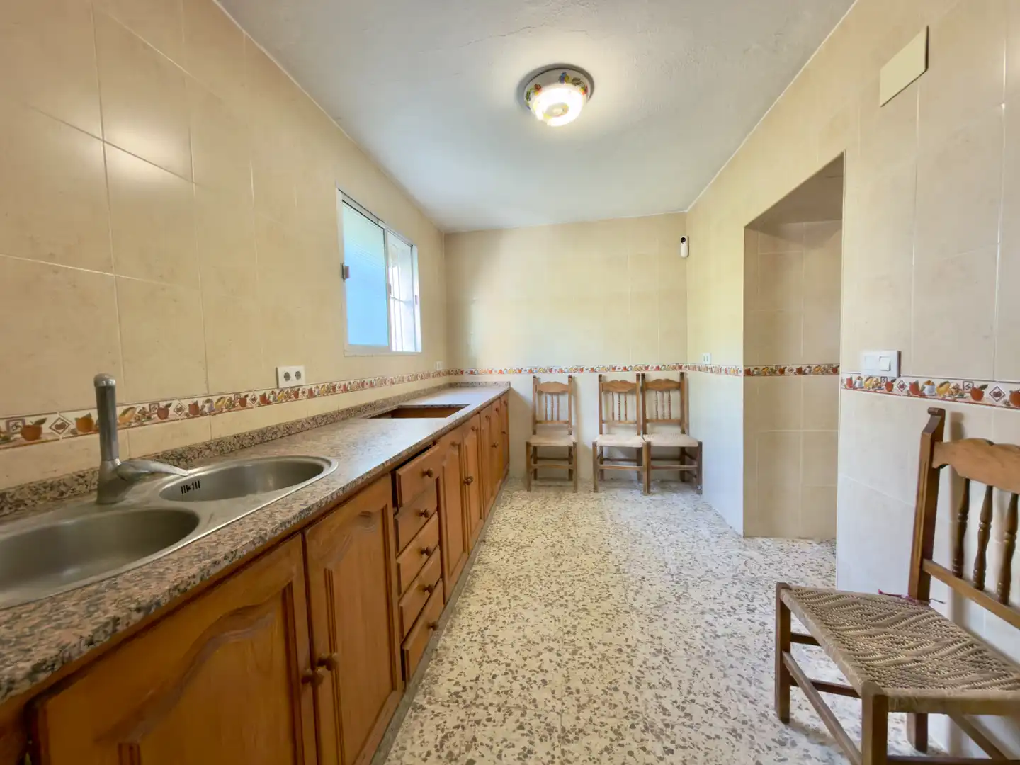 Cuina de Casa o xalet en venda en Bornos amb Aire condicionat, Jardí privat i Moblat