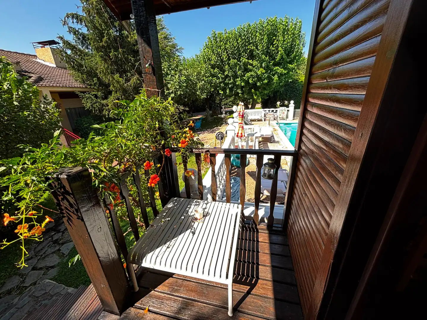 Balcony of Houses for sale in Uceda  with Air Conditioner, Private garden and Terrace
