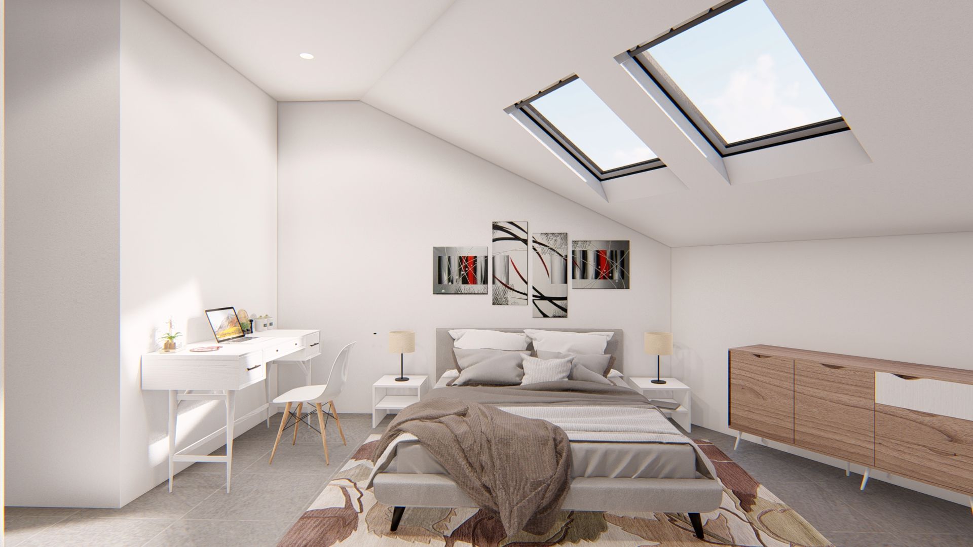 Bedroom of Flat for sale in El Álamo  with Heating and Balcony