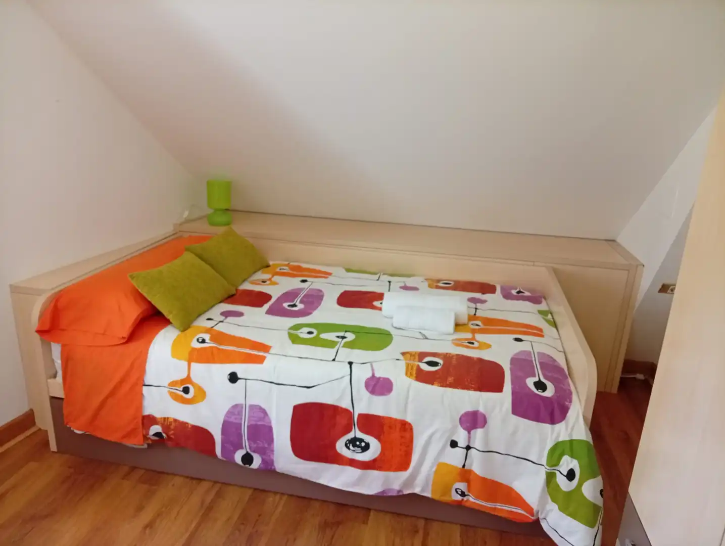 Bedroom of Detached homes for rent in Cedeira  with Heating, Private garden and Parquet flooring
