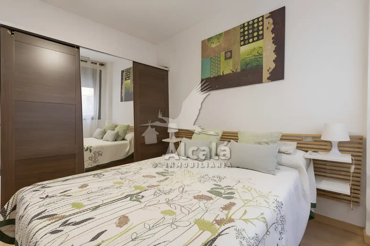 Schlafzimmer von Wohnung zum Verkauf in Villalbilla mit Klimaanlage, Heizung und Terrasse