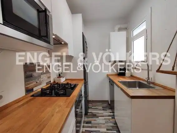 Cocina de Ático en venta en Barcelona con Calefacción, Parquet y Terraza